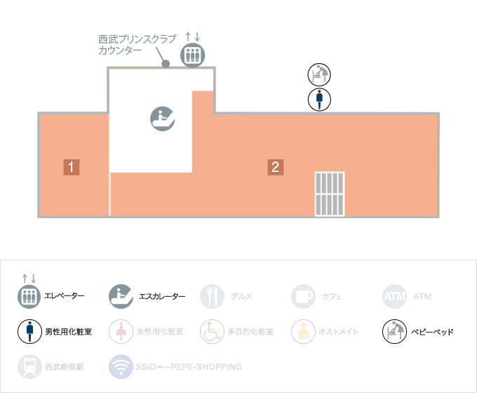 フロアマップ 6F